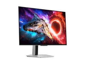 Monitor SAMSUNG LS32HG800SUXEN 32"/OLED/3840x2160/240Hz/0.03ms/HDMIx2,DP,USB-C/G-sync/pivot/srebrna - Img 4