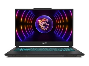 MSI Cyborg 15 A13VE (Translucent Black, Metal Top) 10-Core i7-13620H (6P+4E) 4.9GHz/24MB 16GB DDR5 512GB-SSD-M.2-NVMe 15.6" FHD IPS AG (1920x1080) 45%-sRGB 144Hz 720p RTX-4050/6GB GLan WiFi6 BT5.3 HDMI Blue-Backlite 53.5Wh DOS 9S7-15K111-1027