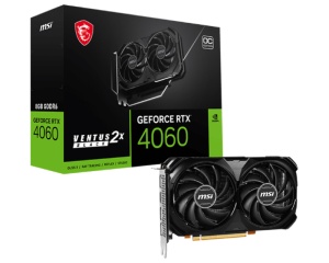 MSI nVidia GeForce RTX 4060 8GB 128bit RTX 4060 VENTUS 2X BLACK 8G OC grafička karta - Img 1