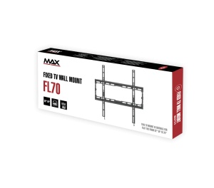 Nosač za TV MAX FL70 32-70/ vesa max 400x400/45 kg/fiksni - Img 2