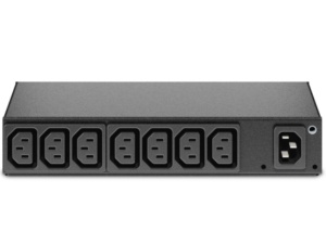 PDU APC, RACK-PDU, BASIC, 0U/1U, 120-240V/15A, 220-240V/10A, (8) C13, horizontal