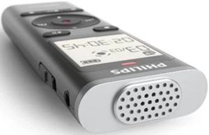Philips Diktafon DVT1170 Mono,8GB,LCD 2x AAA,siva,USP C,USB 2.0 - Img 2