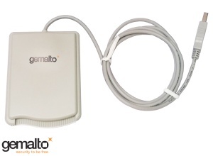 POS Smart card reader Gemalto Thales CT40 USB *