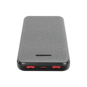Powerbank S-LINK P108 10000mAh LCD/PD20W/sivi - Img 2