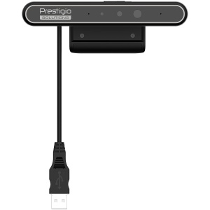 Prestigio Solutions Video Conferencing Windows Hello Camera: FHD, 2MP, 2 mic, 1m (Range), Connection via USB 3.0 PVCCF2M202 - Img 2