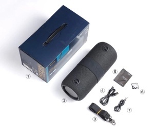 REMAX RB-M55 Outdoor Portable Wireless Speaker - Img 2
