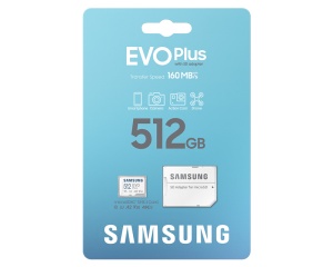 SAMSUNG Memorijska kartica EVO PLUS MicroSD 512GB + Adapter MB-MC512SA - Img 2