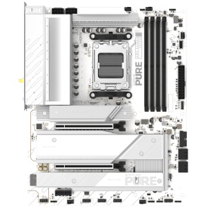 SAPPHIRE AMD X870E AM5 PURE Ryzen R9/R7, 4x DDR5 8400MHz, PCIE 5, 1x M.2 Gen5, 2x M.2 Gen4, LAN 5 Gbps, WIFI7, USB, ATX 52122-02-40G