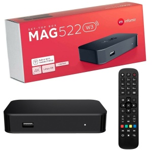 Set-top box IPTV MAG522W3