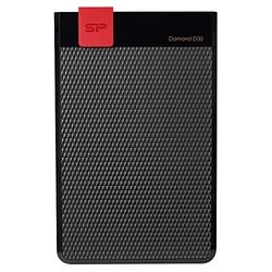 Silicon Power Portable HDD 4TB, Diamond D30, USB 3.2 Gen.1, IPX4 Protection, Black SP040TBPHDD3LS3K