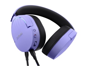 Slušalice TRUST GXT490P FAYZO 7.1/ USB/ljubicasta