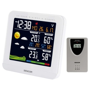 Smart meteorološka stanica SENCOR SWS 5600 bela - Img 1