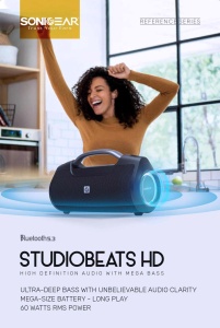 Sonicgear StudioBeats HD PowerBank - Img 1