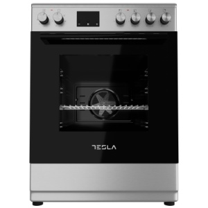 Šporet TESLA CV6400SX staklokeramika/A/56L/ventilator/83x60x60cm/inox - Img 4