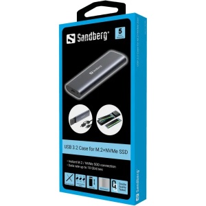 SSD Rack Sandberg USB 3.2 - M.2/NVMe SSD 136-39 - Img 9