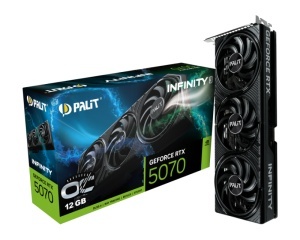 SVGA PCIE PALIT nVidia GeForce RTX5070 Infinity 3 OC 12GB 192bit