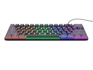 Tastatura TRUST GXT867 ACIRA 60% MINI/mehanicka/Gaming/ US/crna