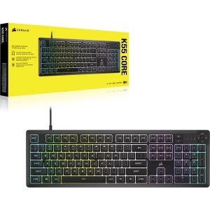 Tastatura žična gaming Corsair K55 CORE RGB crna CH-9226C65-NA - Img 3