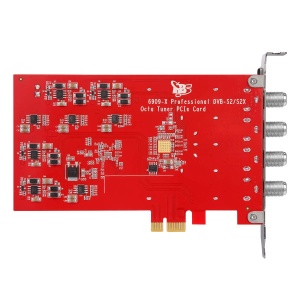 TBS6909-X V2 DVB-S2X/S2/S Octa Tuner PCIe Card Compatible with Tvheadend - Img 3