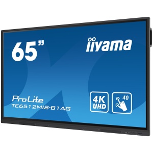 TE6512MIS-B3AG is an exceptional 4K UHD interactive display designed by iiyama to enhance collaboration, communication, and engagement. With key features like Zero Airgap LCD screen eliminating parallax, PureTouch-IR, iiWare 10 with Android 11, WiFi TE651 - Img 3