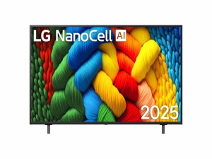 Televizor LG 55NANO80A3B/NanoCell/55"/4K Ultra HD/smart/webOS 25/crna