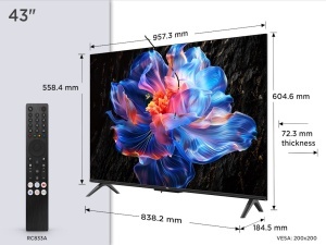 Televizor TCL 43V6C/LED/43"/4K UHD/60Hz/Google TV/crna - Img 6