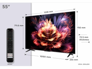 Televizor TCL 55V6C/LED/55"/4K UHD/60Hz/Google TV/crna* - Img 3