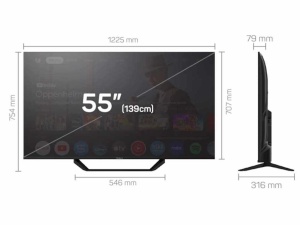 Televizor TESLA 65E655BUS/D-LED/65"/4K/smart/Google TV/crna* - Img 7