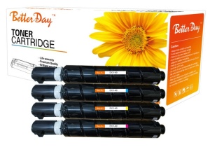 Toner BetterDay C-EXV-49 C MPS (Low temperature toner) zam. kaseta za Canon Cyan 19k - Img 3