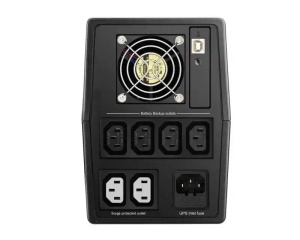 UPS Infosec X2 LCD TOUCH 1600 IEC 1600VA/900W - Img 3