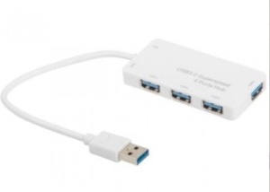 USB E-Green HUB 4-port USB3.0 Beli *