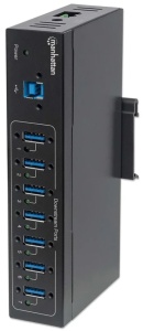 USB HUB 7port Manhattan 164405 USB 3.0/industrijski/na šinu