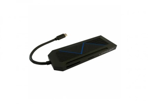 USB LC Power LC-HUB-C-MULTI-6-RGB USB Type C HUB 9-in-1 multi-hub, RGB LED Lighting, Black *