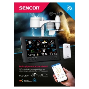 Vremenska stanica Sencor SWS 12500 WiFi - Img 3