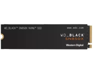 WD 4TB M.2 NVMe SSD Gen4 WDS400T2X0E SN850X Black * - Img 1