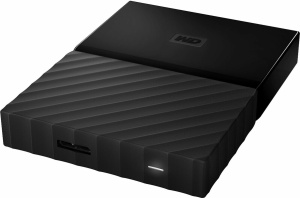 Western Digital External HDD 5TB, My Passport, USB3.2 Gen1, Black WDBPKJ0050BBK-WESN *