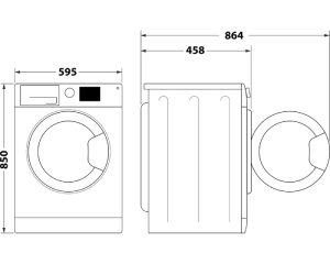 WHIRLPOOL WRBSB 6249 W mašina za pranje veša - Img 3