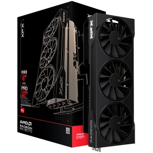 XFX Swift AMD Radeon RX 9070 OC Triple Fan Gaming Edition with 16GB GDDR6 HDMI 3xDP AMD RDNA 4 RX-97SWFB3B9