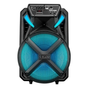Zvučnik Mikado MD-BT123 30W, USB, Bluetooth, micro SD + mikrofon crni - Img 6