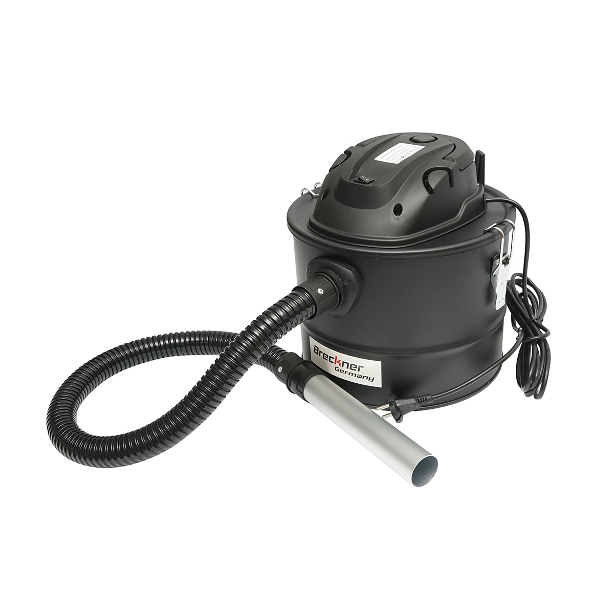 Aspirator pentru cenusa 1000W, 220V, corp metalic volum 15L, putere aspirare 17 kPA, Cod: BK90343, Marca: BRECKNER GERMANY - 1 | YEO