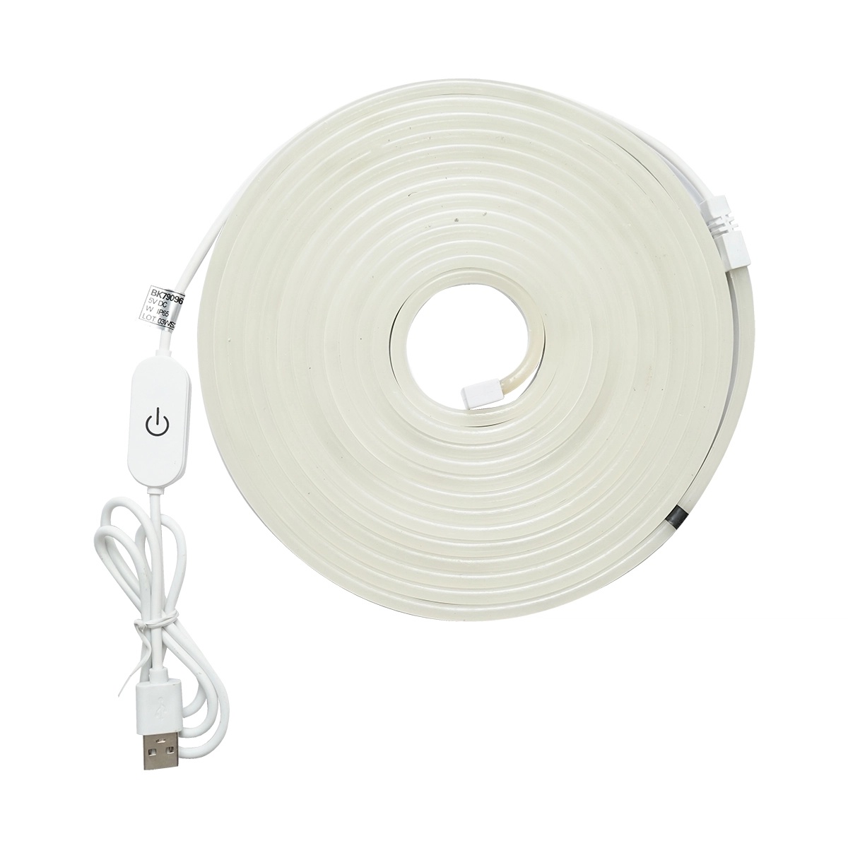 Banda LED 3000K, 5V, USB, 5m IP65 , Cod: BK79096W, Brand: BRECKNER GERMANY - 2 | YEO