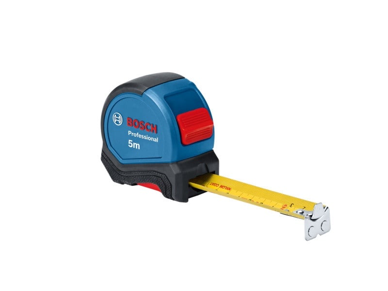 BOSCH Bandă de măsurare profesională 5 m x 27 mm magnetică, scalată pe ambele părți