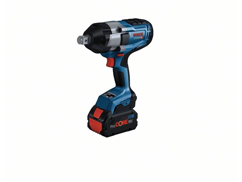 BOSCH BITURBO cheie cu impact fără fir GDS 18V-1050 H în L-BOXX 3/4" (2 baterii de 8,0 Ah + încărcător rapid)