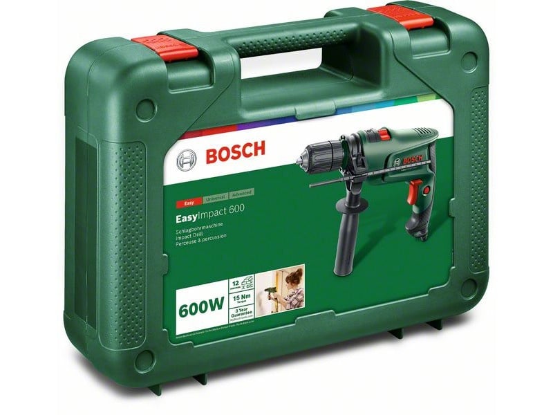 BOSCH burghiu cu percuție EasyImpact 600 în cutie / 600 W - 2 | YEO