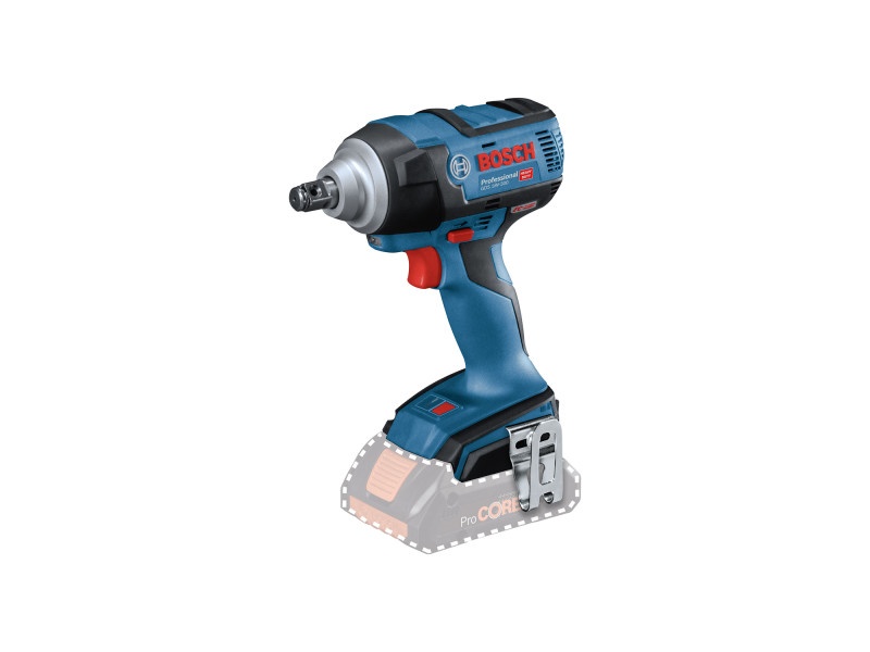 BOSCH cheie cu impact fără fir GDS 18V-300 1/2" în cutie de carton (fără baterie și încărcător)