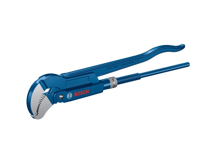 BOSCH Cheie pivotantă pentru țevi "S" 45° 420 mm CrV (max. 60 mm)