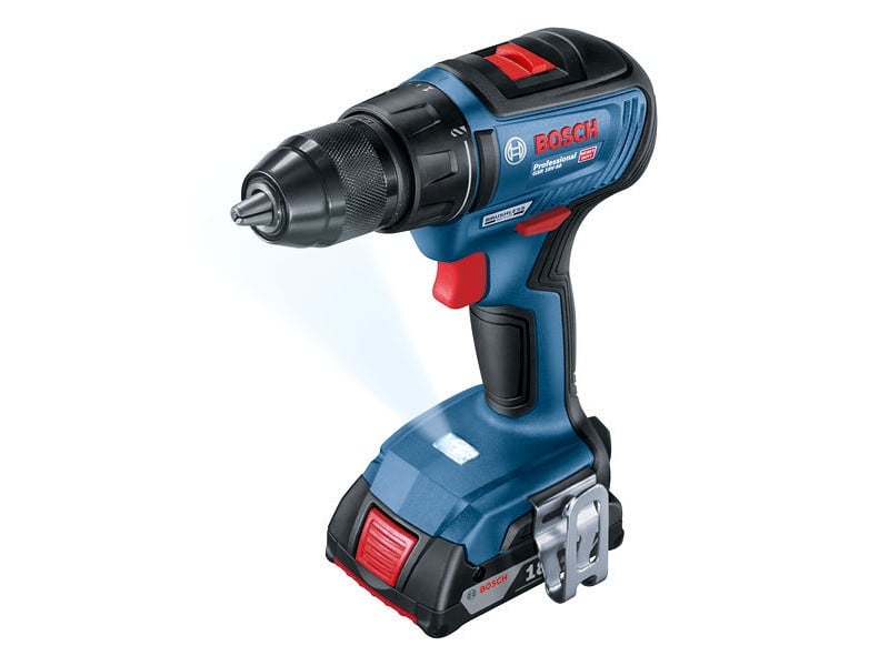 BOSCH GSR 18V-50 Mașină de găurit și condus fără fir (2 baterii de 5,0 Ah) în L-Boxx