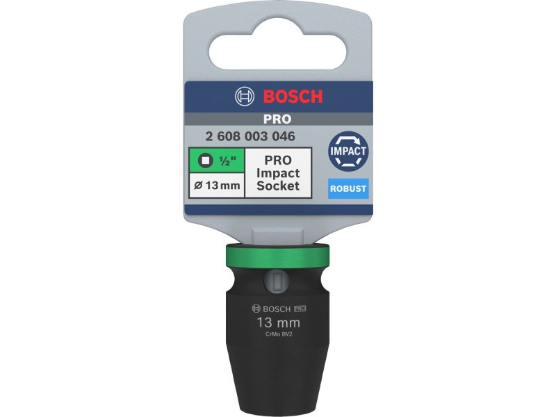 BOSCH PRO Cheie tubulară 1/2" 13 mm CrMo - 2 | YEO