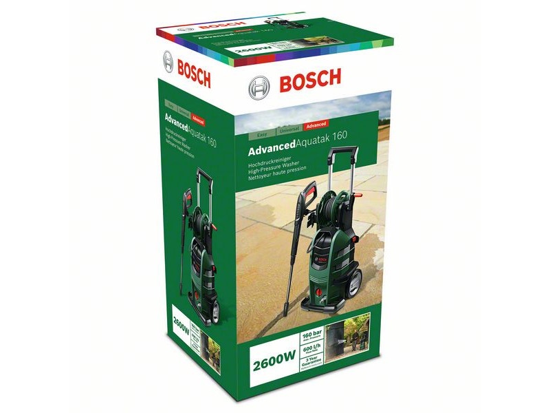 BOSCH Spălător de înaltă presiune cu tambur pentru furtun AdvancedAquatak 160 bar / 2600 W - 1 | YEO