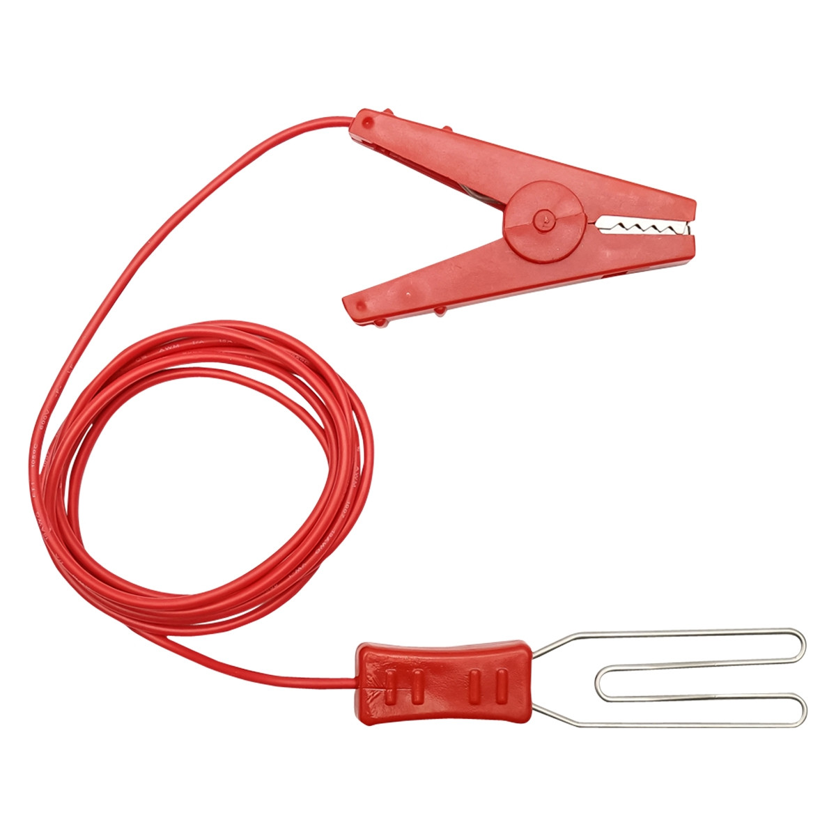 Cablu de jonctiune cu clema crocodil rosu pentru gard electric, Cod: DISCZ49 - 3 | YEO